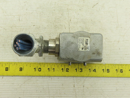 Thomas & Betts SH010MV Lever Lock Electrical Connector 10 Male Pin Insert