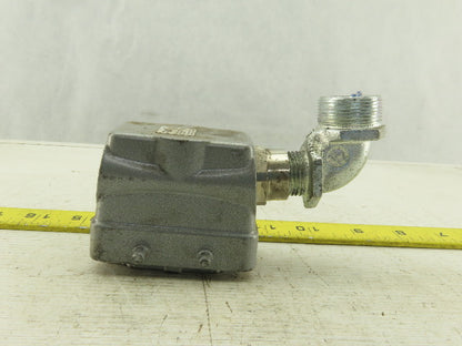 Thomas & Betts SH010MV Lever Lock Electrical Connector 10 Male Pin Insert