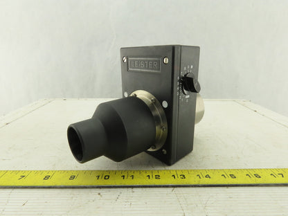 Leister Manual Air Flow Control CFM Blower Regulator 2-1/2" Od