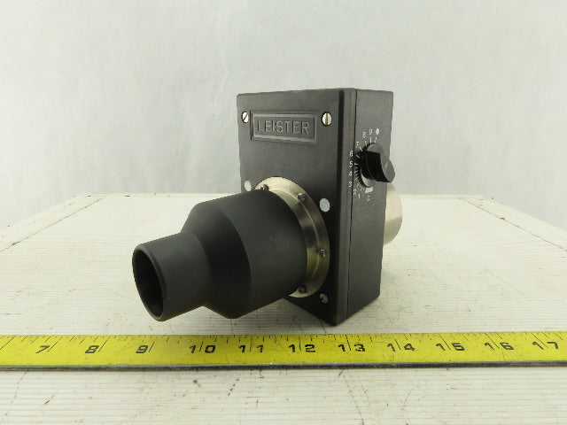 Leister Manual Air Flow Control CFM Blower Regulator 2-1/2" Od