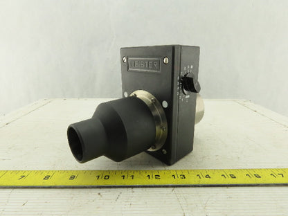 Leister Manual Air Flow Control CFM Blower Regulator 2-1/2" Od