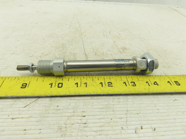 Festo ESNU-12-50-P-A Spring Return Pneumatic Cylinder Bore 12mm 50mm Stroke