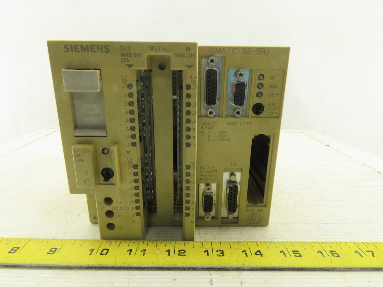 Siemens 6ES5-095-8ME02 S5-95U Processor Module