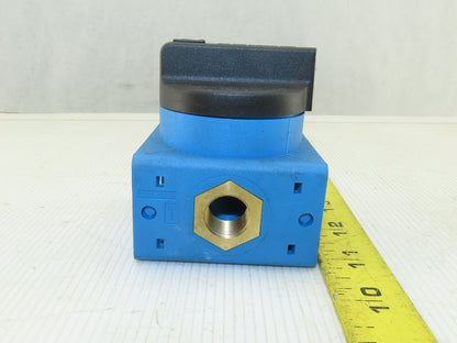 Festo HE-3/8-S-B 3/8" NPT Pneumatic Valve Switch 2 Way