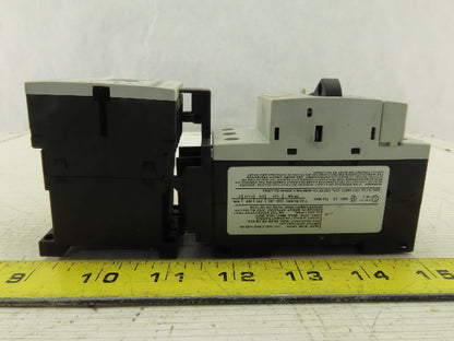 Siemens 3RV1011-1CA15  Pole Breaker 1.8-2.5A W/3RT1015-13341 Contactor
