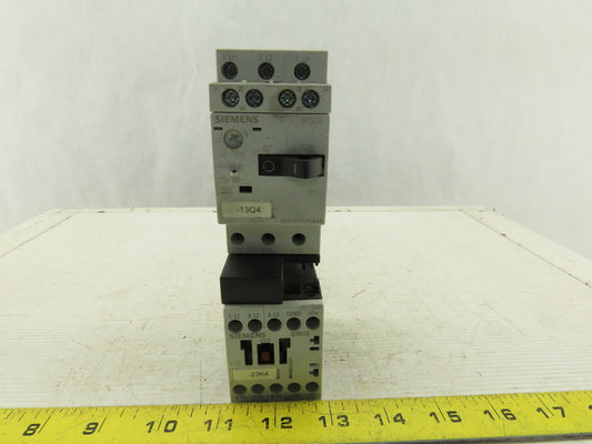 Siemens 3RV1011-1CA15  Pole Breaker 1.8-2.5A W/3RT1015-13341 Contactor