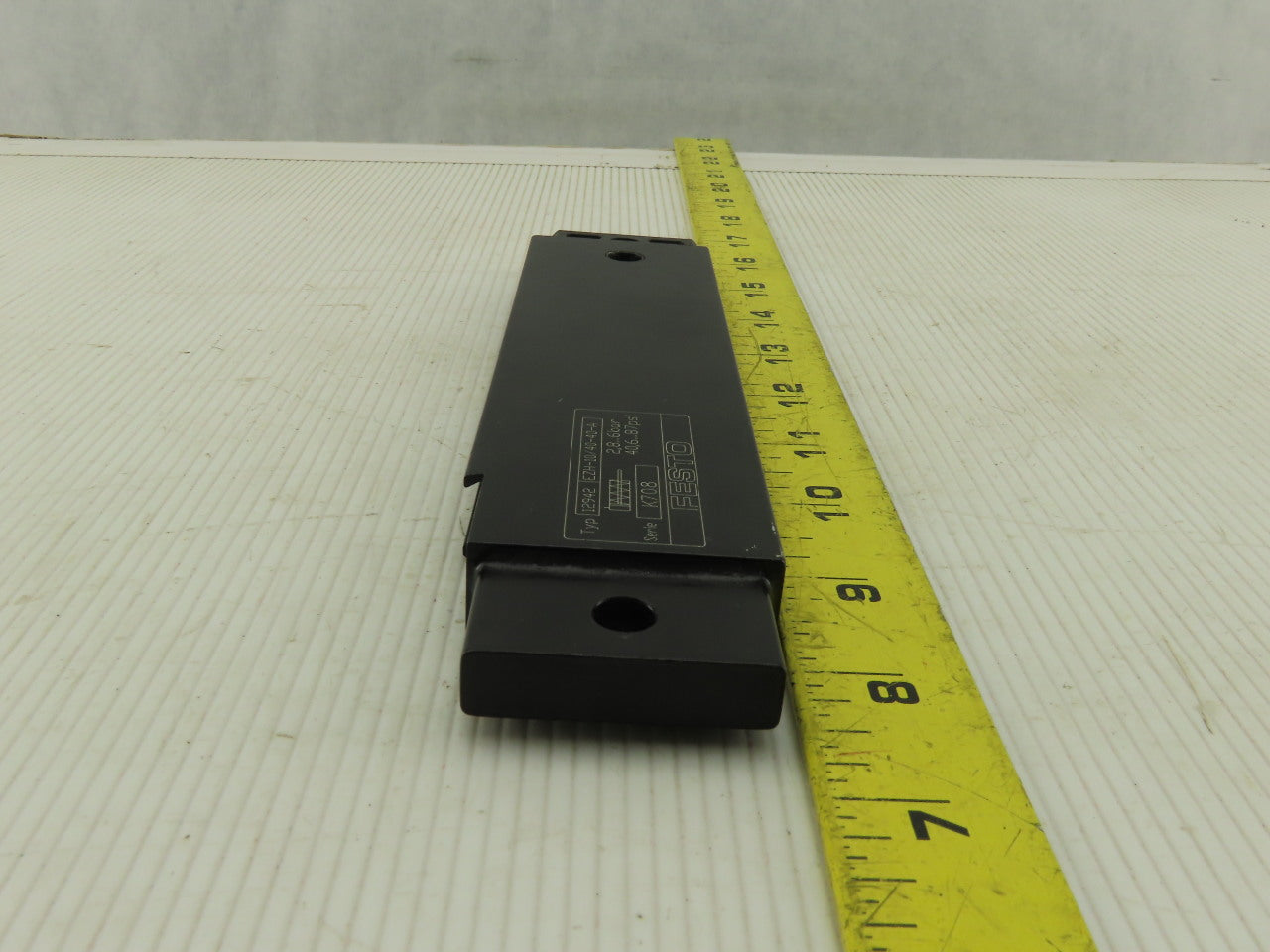 Festo EZH-10/40-40-A 40mm Stroke Single Acting Spring Return Flat Air Cylinder