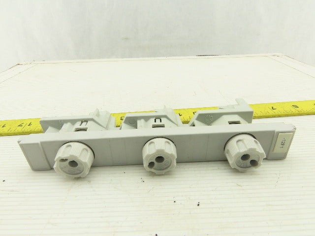 Siemens Buss Bar Bottle Fuse Holder 63/400 3 Pole