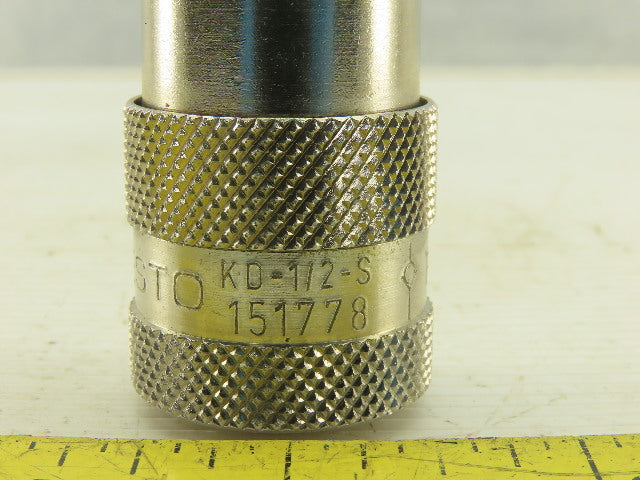 Festo 151778 kD-1/2-S 1/2 NPT Quick Coupling Socket