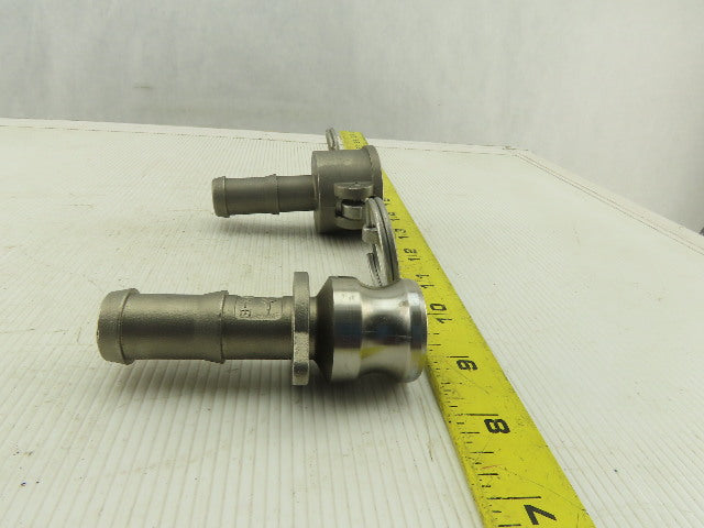 PT Coupling 3/4-E 3/4-C 3/4" Male Barbed Cam Lever Lock Quick Connect Fittings