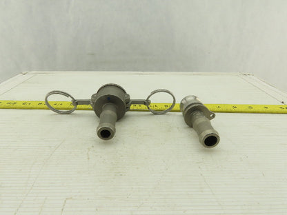 PT Coupling 3/4-E 3/4-C 3/4" Male Barbed Cam Lever Lock Quick Connect Fittings