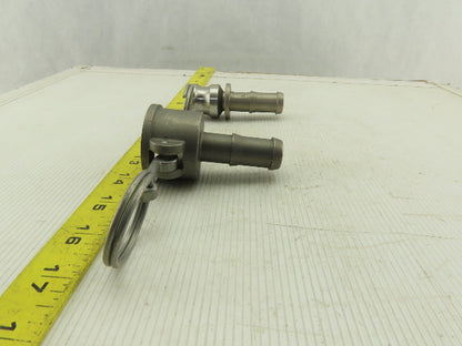 PT Coupling 3/4-E 3/4-C 3/4" Male Barbed Cam Lever Lock Quick Connect Fittings