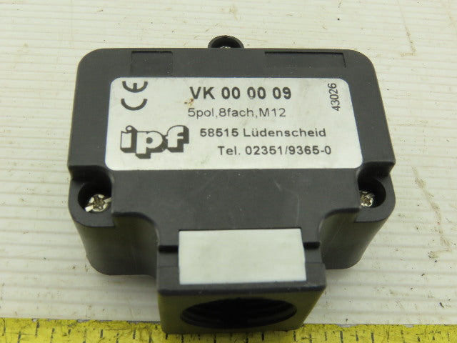 IMF VK000009 Distributor Terminal Connector Only For 8x M12 Blocks
