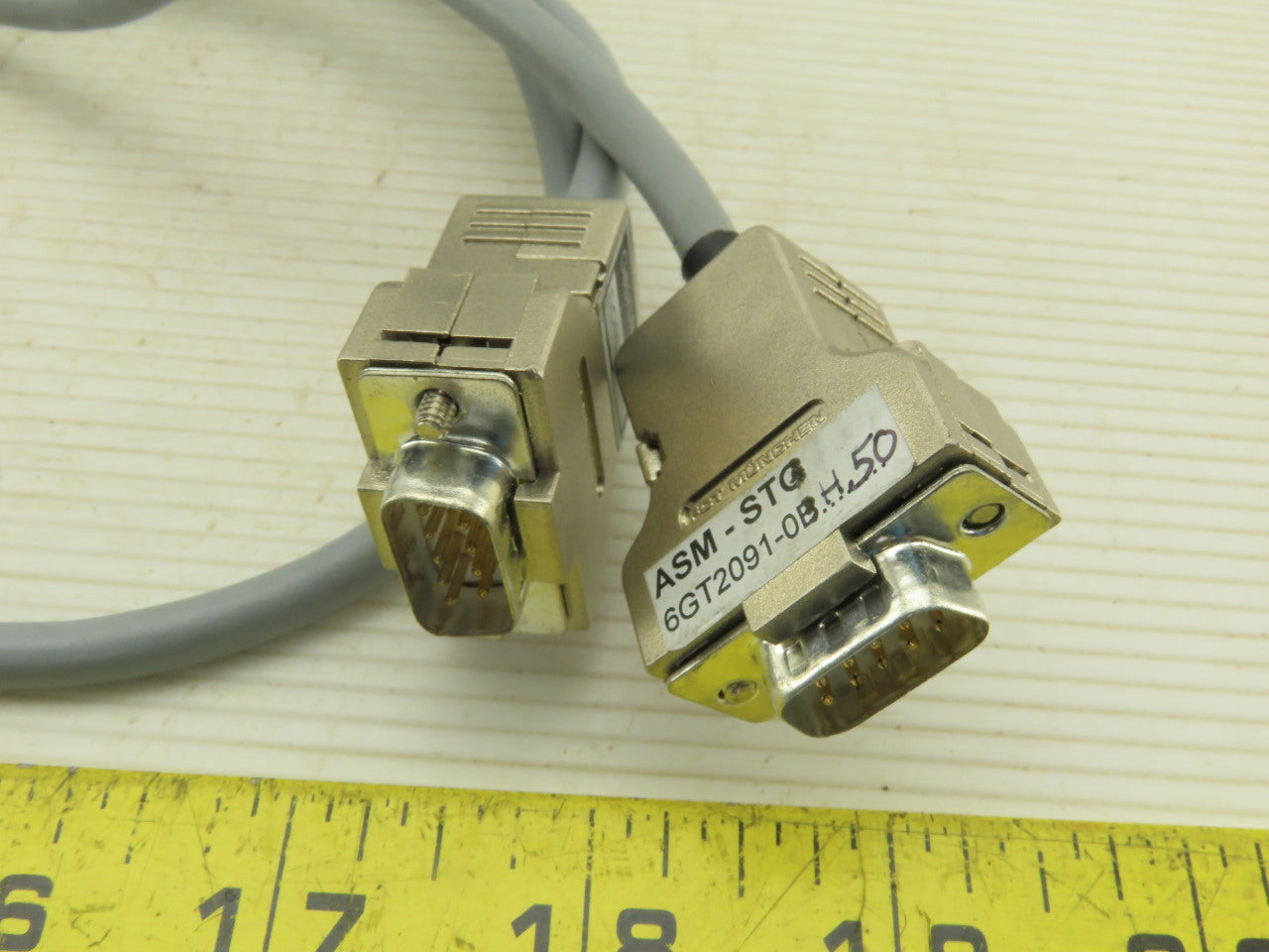 Siemens ASM-STG 6GT2091-0BH50 MOBY Assembly Cable 18'