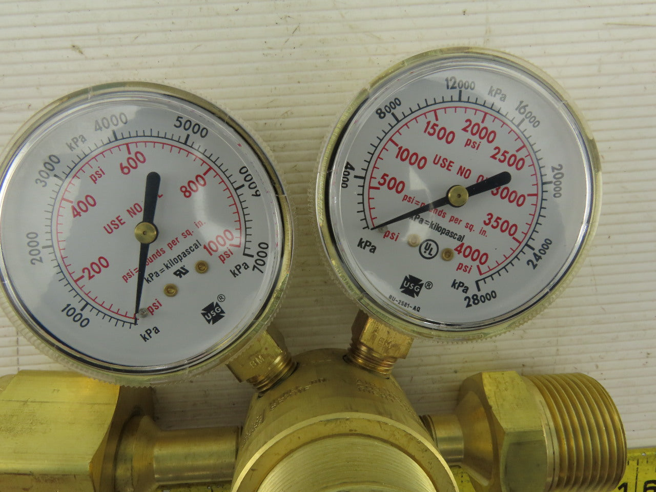 Victor SR4MF Air Oxygen Inert Gas Pressure Welding Regulator 3000 PSIG