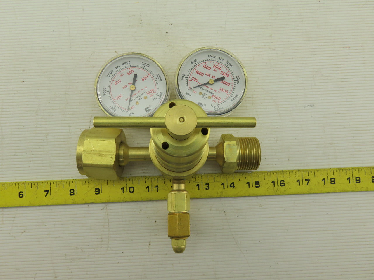 Victor SR4MF Air Oxygen Inert Gas Pressure Welding Regulator 3000 PSIG