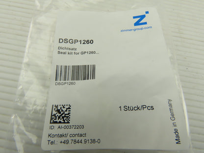 Zimmer Group DSGP1260 Seal Repair Kit For GP1230 Gripper