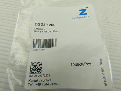 Zimmer Group DSGP1260 Seal Repair Kit For GP1230 Gripper