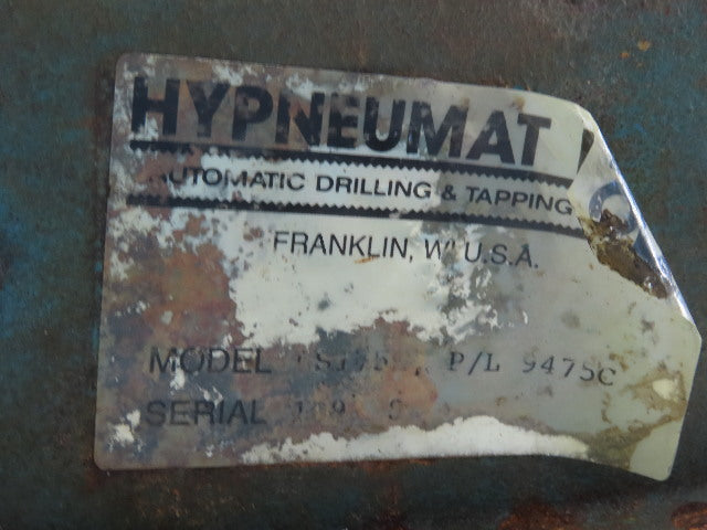 Hypneumat LSI75E Automatic Drill & Tapping Head Spindle Assembly