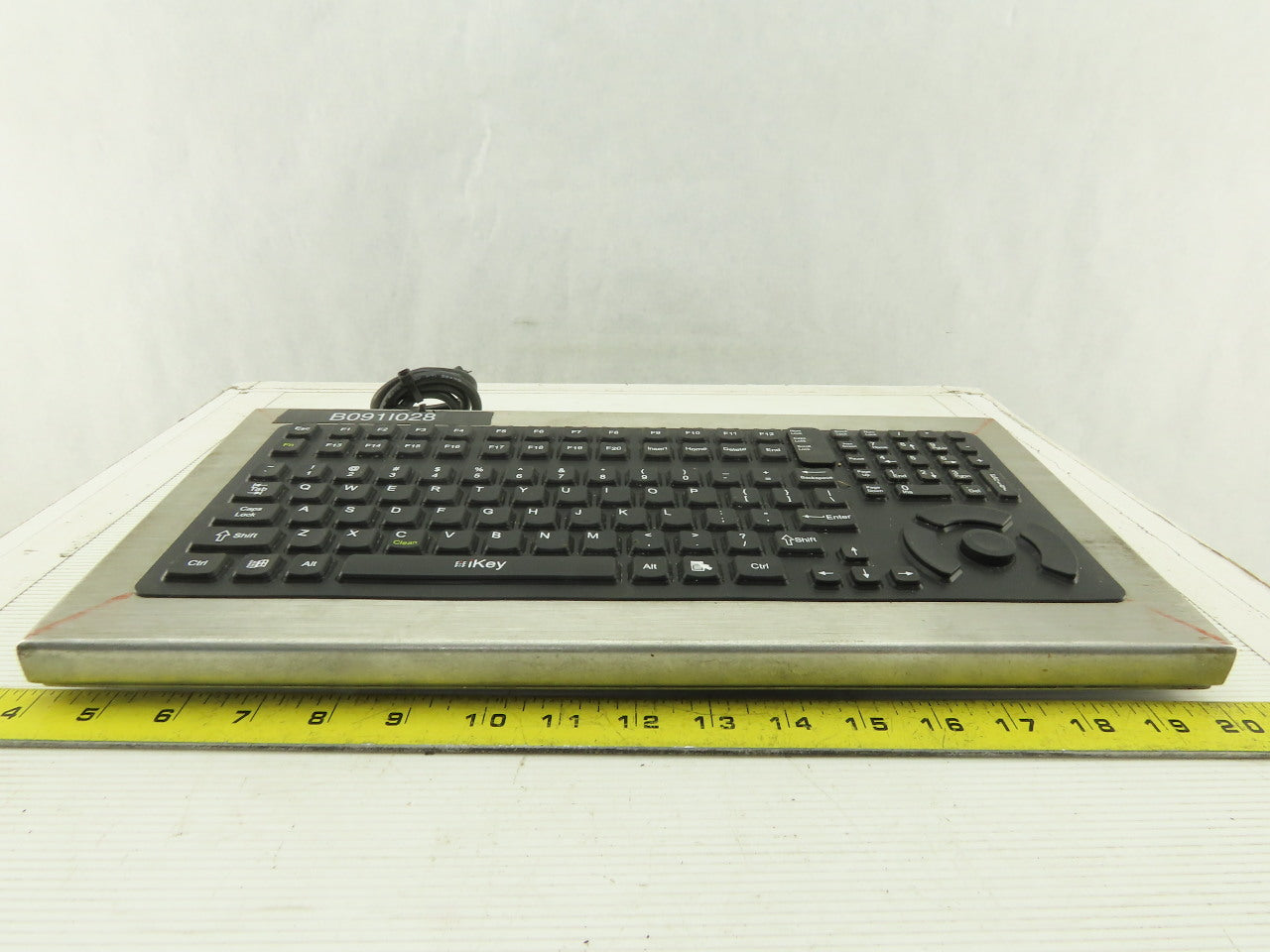Texas Industrial DT-5K/NI Industrial Key Board AS IS Cord Cut