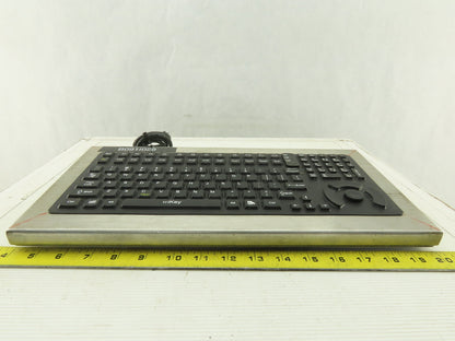 Texas Industrial DT-5K/NI Industrial Key Board AS IS Cord Cut