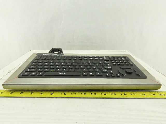 Texas Industrial DT-5K/NI Industrial Key Board AS IS Cord Cut