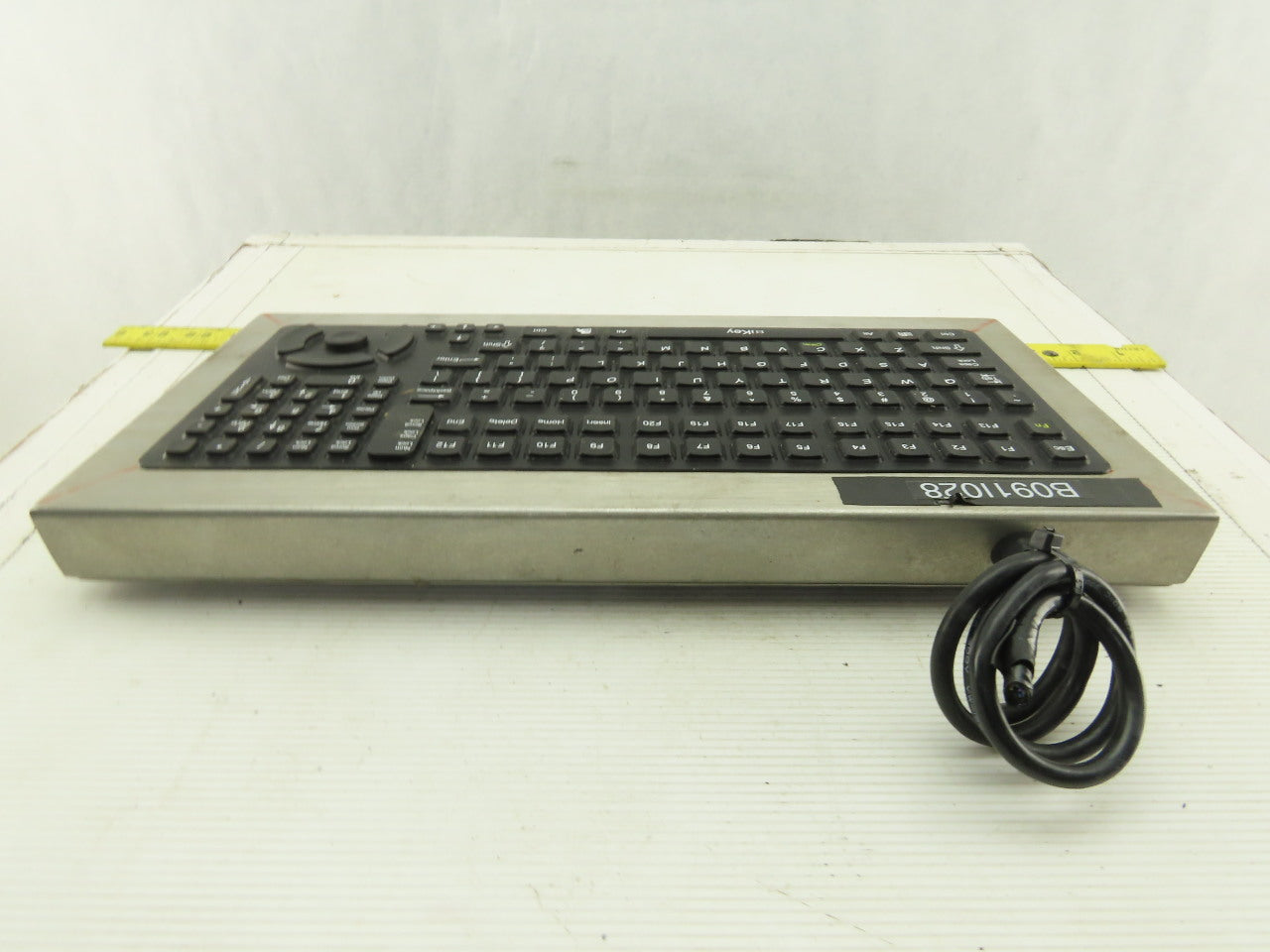 Texas Industrial DT-5K/NI Industrial Key Board AS IS Cord Cut