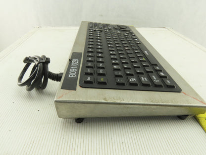 Texas Industrial DT-5K/NI Industrial Key Board AS IS Cord Cut