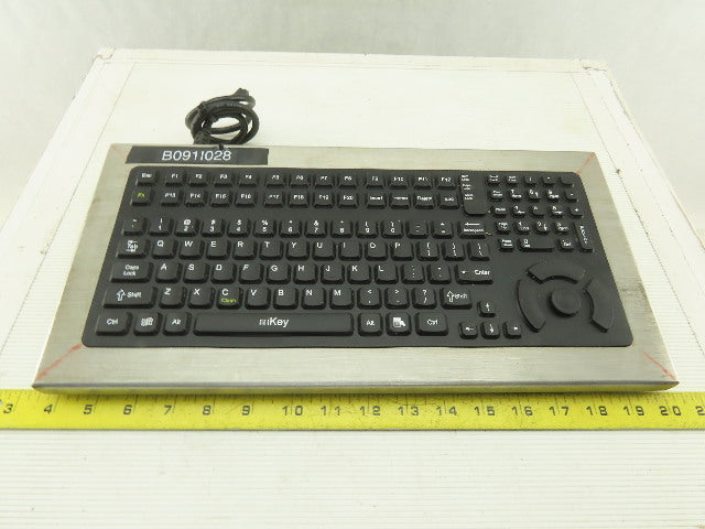 Texas Industrial DT-5K/NI Industrial Key Board AS IS Cord Cut