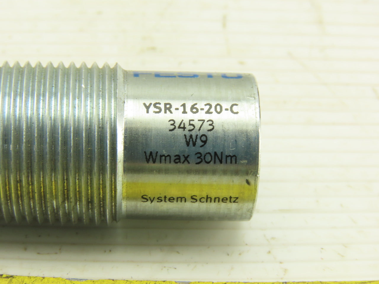 Festo YSR-16-20C Pneumatic Shot Absorber 16mm Stroke Size 20