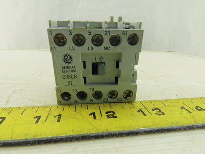 General Electric CR6CB Mini Contactor 3 Pole 220-240V Coil