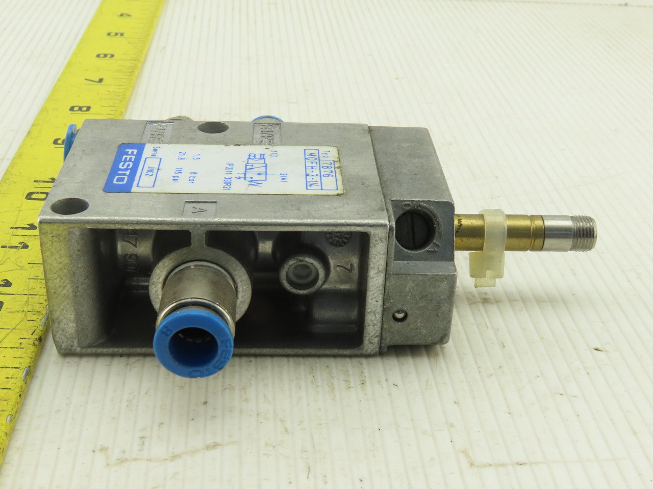 Festo 7876 MOFH-3-1/4 3/2 Closed Solenoid Valve Body