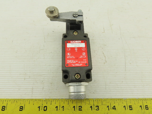 Euchner NZ1HS-3131 C1779 Limit Switch W/Base & Arm