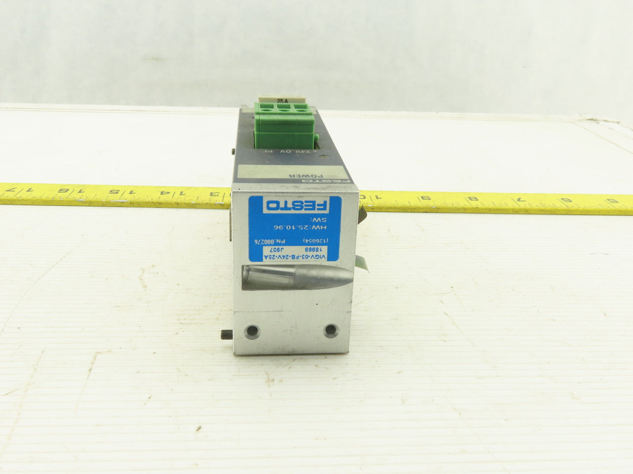 Festo VIGV-03-FB-24V-25A 18969 24V Power Supply Module