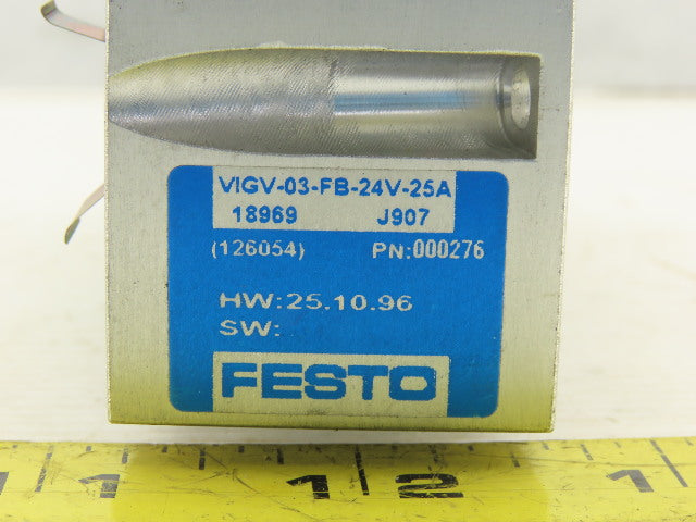 Festo VIGV-03-FB-24V-25A 18969 24V Power Supply Module