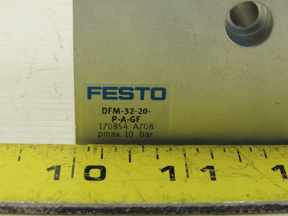 Festo DFM-32-20-P-A-GF 100mm Stroke Double Acting Guided Cylinder