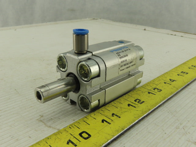 Festo AEVU-20-20-P-A-S2 25mm Double Stroke Push Pull Spring Return Air Cylinder