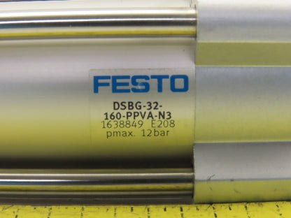Festo DSBG-32-160-PPVA-N3 32mm Bore 160mm Stroke Double Acting Air Cylinder