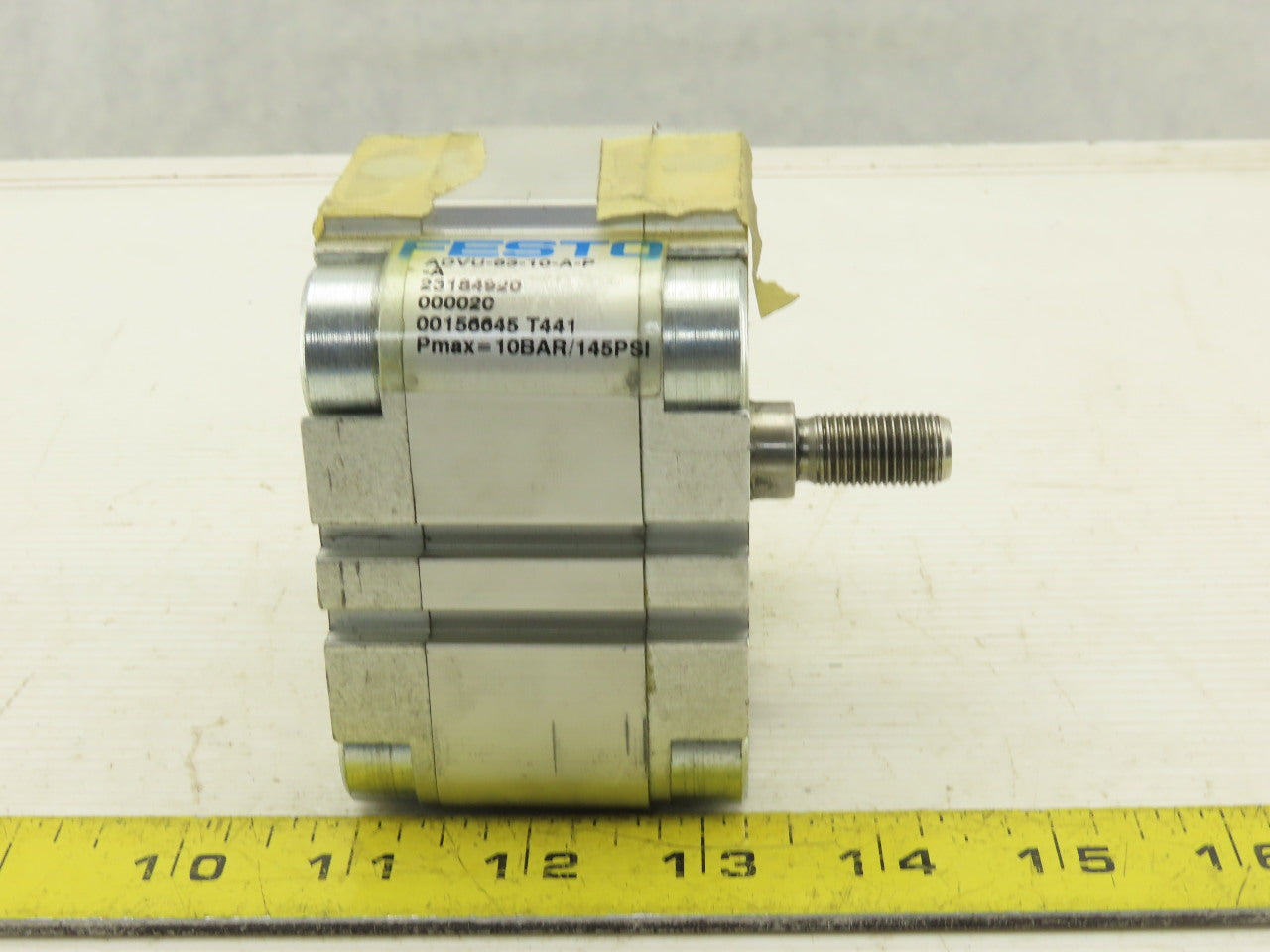 Festo ADVU-63-10-A-P 63mm Bore 10mm Stroke Double Acting Air Cylinder