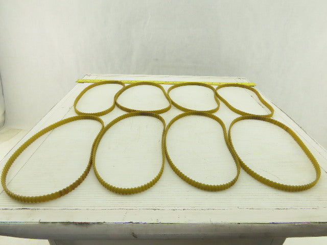10DT5590 Metric Double Side Timing Belt 10mm x 590mm Pitch Length Lot Of 8