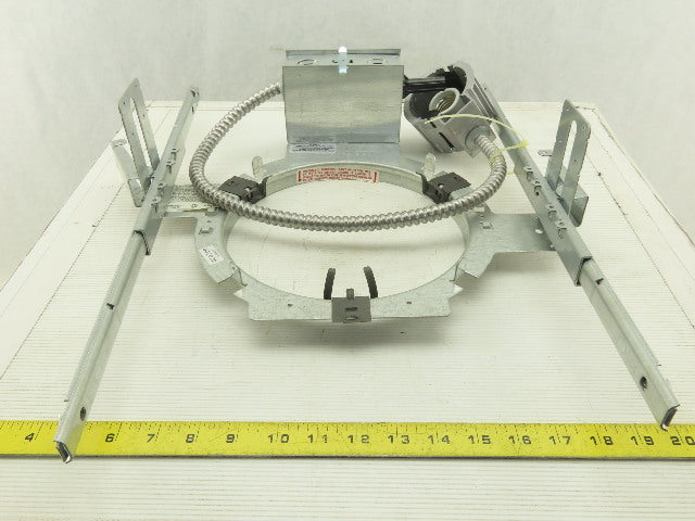 Lithonia Gotham GRS 8 HSG J2 Recessed Mounting Plaster Frame Housing 8" Lot of 2
