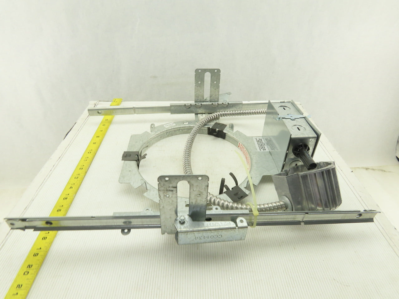 Lithonia Gotham GRS 8 HSG J2 Recessed Mounting Plaster Frame Housing 8" Lot of 2