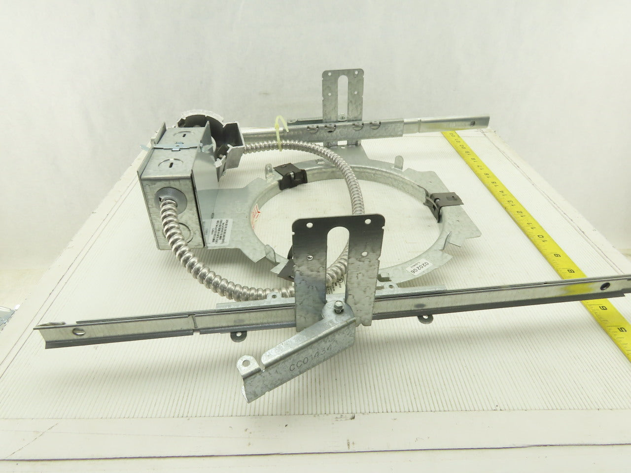 Lithonia Gotham GRS 8 HSG J2 Recessed Mounting Plaster Frame Housing 8" Lot of 2