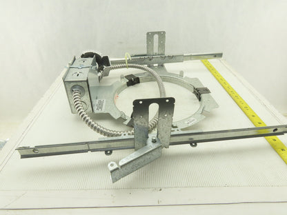 Lithonia Gotham GRS 8 HSG J2 Recessed Mounting Plaster Frame Housing 8" Lot of 2