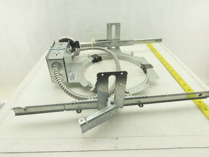 Lithonia Gotham GRS 8 HSG J2 Recessed Mounting Plaster Frame Housing 8" Lot of 2