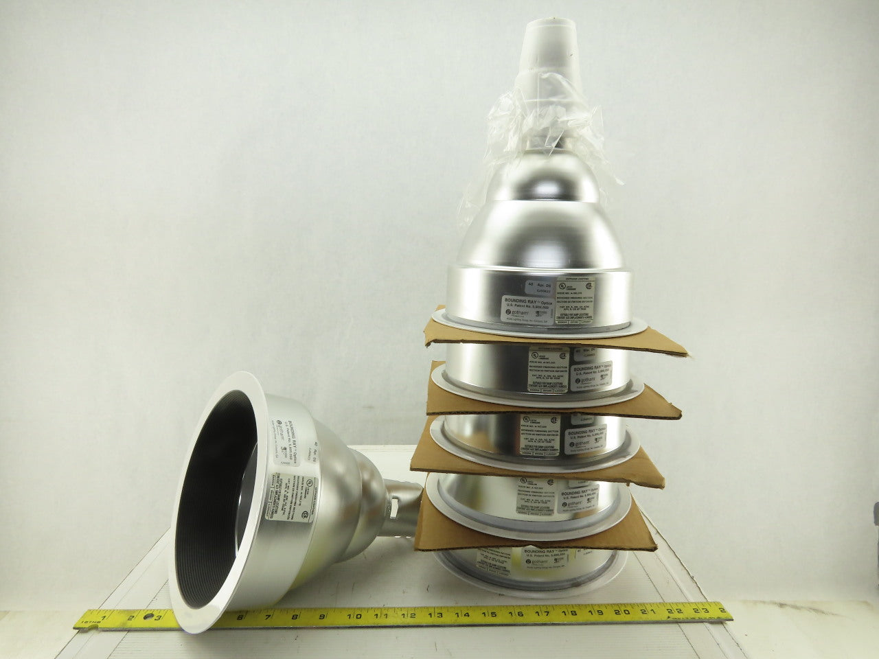 Lithonia Gotham A 8MB TRIM J4 Recessed Down Light Housing Lot of 6