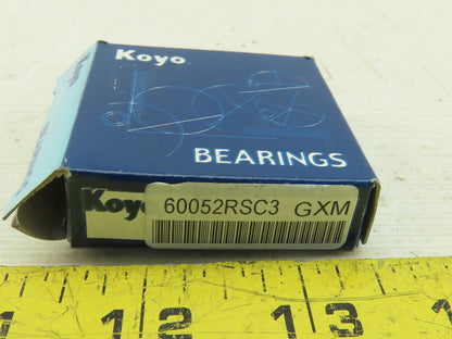 Koyo 6005-2RSC3 25x47x12mm Deep Groove Radial Ball Bearing
