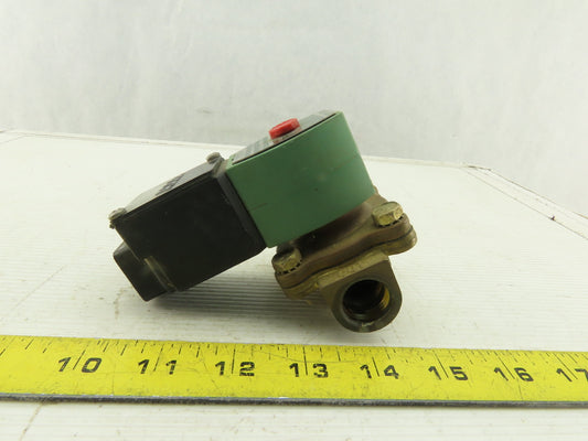 ASCO JKF8210G002 Solenoid Valve Oil Water Tight Connector 1/2" NPT