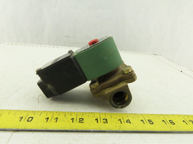 ASCO JKF8210G002 Solenoid Valve Oil Water Tight Connector 1/2" NPT