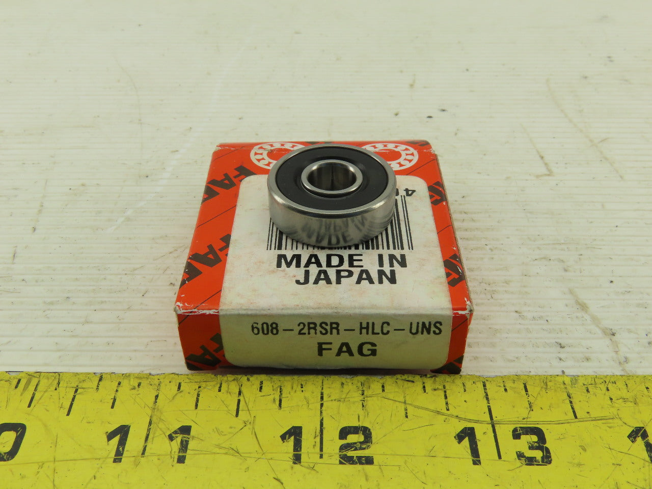 FAG 608-2RSR-HLC-UNS 8x22x7mm Radial Deep Groove Bearing